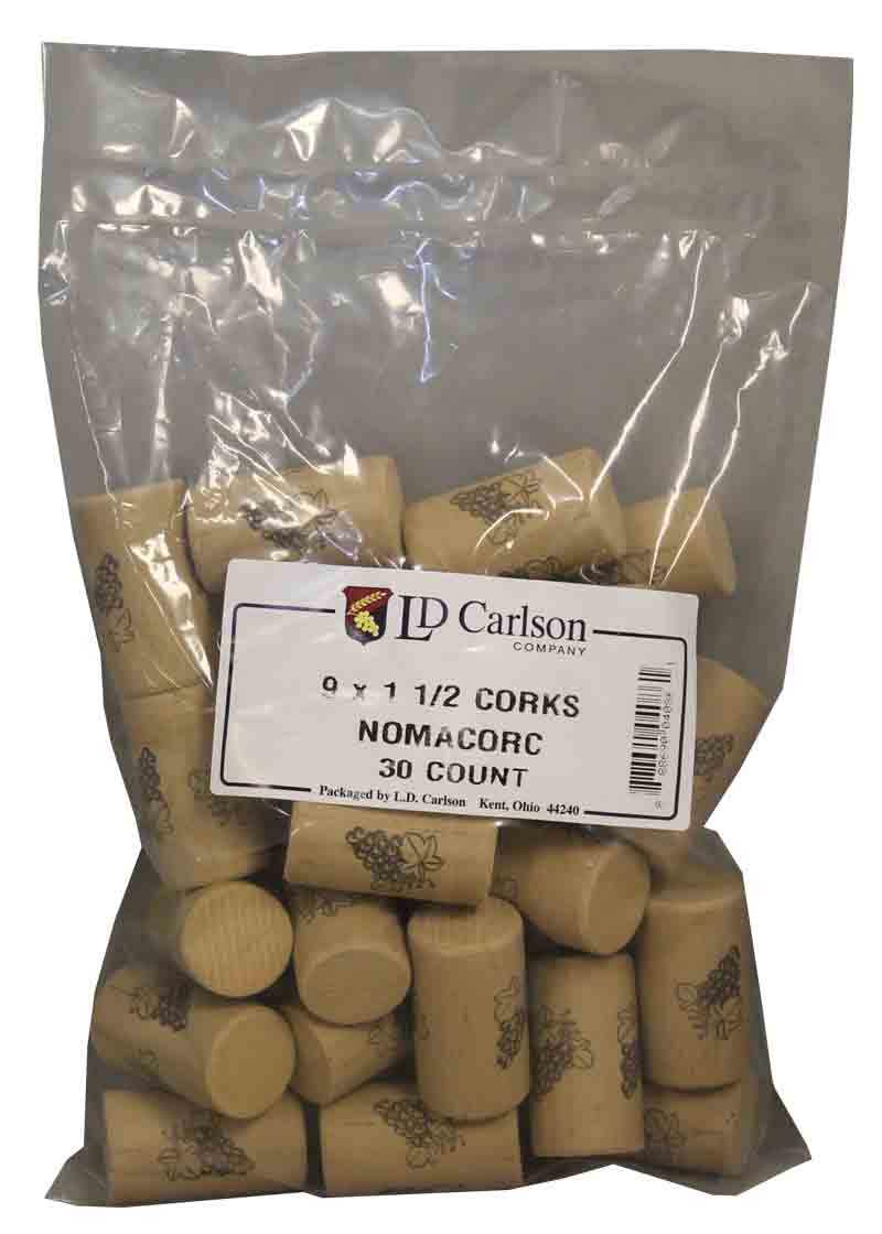 NOMACORC 9 X 1 1-2 SELECT 900 SERIES CORKS 30-BAG